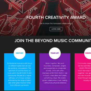 Beyond Music Website