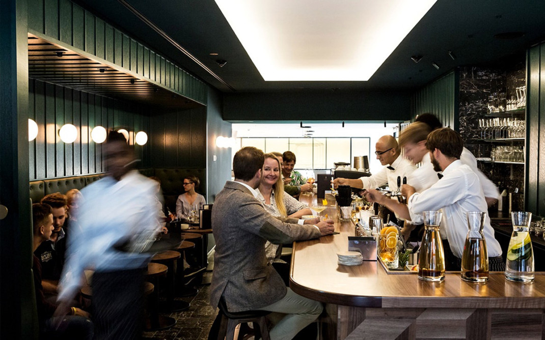 Hotel Marktgasse – Baltho Bar, one of the most beautiful in Zurich